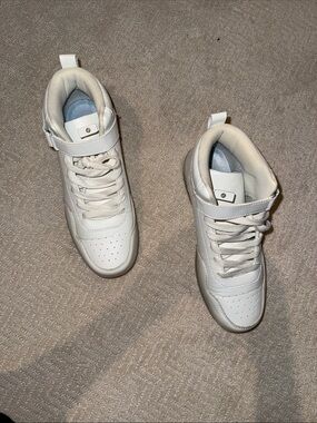 Unisex LightUp White High-Top Sneakers